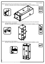 Предварительный просмотр 6 страницы Happybeds Stockwell 2 Door Combination Wardrobe Assembly Instructions Manual