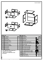 Preview for 3 page of Happybeds Stockwell 2 Drawer Bedside Table Assembly Instructions Manual