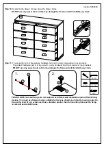 Предварительный просмотр 8 страницы Happybeds Stockwell Merchant Chest Assembly Instructions Manual