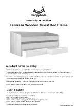 Предварительный просмотр 1 страницы Happybeds Terrassa Assembly Instructions Manual