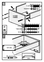 Предварительный просмотр 7 страницы Happybeds Terrassa Assembly Instructions Manual