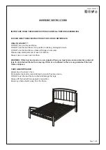 Предварительный просмотр 3 страницы Happybeds Tetras 4ft Metal Bed Assembly Instructions Manual