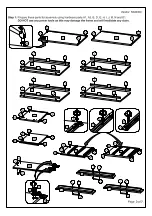 Предварительный просмотр 4 страницы Happybeds Urban 3 Drawer Shelving Unit Assembly Instructions Manual