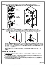 Предварительный просмотр 8 страницы Happybeds URBAN Wooden 2 Door Wardrobe Assembly Instructions Manual