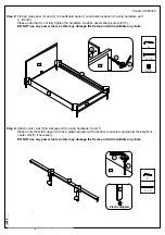 Предварительный просмотр 4 страницы Happybeds Urban Wooden and Metal Bed Assembly Instructions Manual