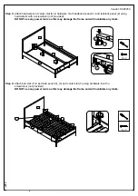 Предварительный просмотр 5 страницы Happybeds Urban Wooden and Metal Bed Assembly Instructions Manual