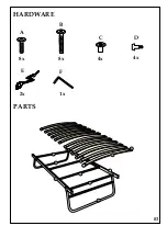 Предварительный просмотр 3 страницы Happybeds Versailles Trundle Bed Assembly Instructions Manual