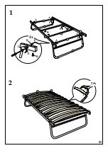 Предварительный просмотр 5 страницы Happybeds Versailles Trundle Bed Assembly Instructions Manual