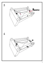 Предварительный просмотр 6 страницы Happybeds Vivo Sofa Bed Assembly Instructions Manual