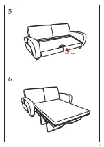 Предварительный просмотр 7 страницы Happybeds Vivo Sofa Bed Assembly Instructions Manual