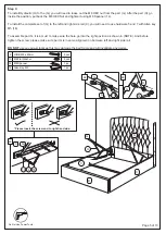 Предварительный просмотр 6 страницы Happybeds Warwick Ottoman Bed 5ft Assembly Instructions Manual