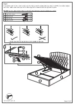 Предварительный просмотр 8 страницы Happybeds Warwick Ottoman Bed 5ft Assembly Instructions Manual