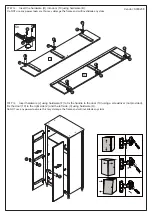 Предварительный просмотр 11 страницы Happybeds Winchester 2 Door Wardrobe Assembly Instructions Manual