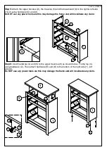 Предварительный просмотр 6 страницы Happybeds Winchester 4 Drawer Chest Assembly Instructions Manual