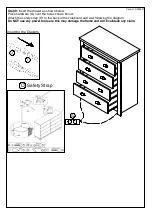 Предварительный просмотр 8 страницы Happybeds Winchester 4 Drawer Chest Assembly Instructions Manual