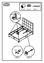 Предварительный просмотр 10 страницы Happybeds Yorkie 5ft Assembly Instructions Manual