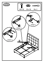 Предварительный просмотр 13 страницы Happybeds Yorkie 5ft Assembly Instructions Manual