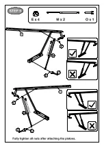 Предварительный просмотр 14 страницы Happybeds Yorkie 5ft Assembly Instructions Manual