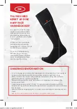 Предварительный просмотр 2 страницы Happyhot HEATED SOCKS User Manual