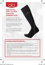 Предварительный просмотр 5 страницы Happyhot HEATED SOCKS User Manual