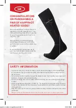 Предварительный просмотр 8 страницы Happyhot HEATED SOCKS User Manual