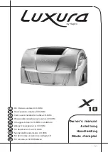 Предварительный просмотр 1 страницы HAPRO Luxura X10 Owner'S Manual