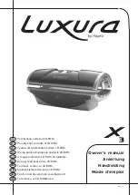 Предварительный просмотр 1 страницы HAPRO Luxura X3 Owner'S Manual