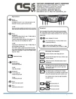 Preview for 8 page of HAPRO Onyx Pro-Line Owner'S Manual