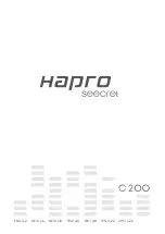 Предварительный просмотр 1 страницы HAPRO Seecret C200 Original Instructions Manual