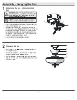 Preview for 9 page of Hapton Bay 1002 263 777 Use And Care Manual