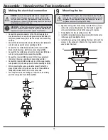 Предварительный просмотр 10 страницы Hapton Bay 51398 Use And Care Manual