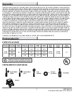 Preview for 18 page of Hapton Bay 51398 Use And Care Manual