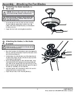 Предварительный просмотр 12 страницы Hapton Bay 52-COPY Use And Care Manual