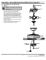 Preview for 14 page of Hapton Bay 52-COPY Use And Care Manual