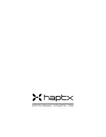 Предварительный просмотр 18 страницы HaptX Gloves DK2 User Manual