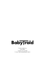 Предварительный просмотр 12 страницы HARALD-NYBORG BabyTrold Freestyle Manual