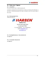 Предварительный просмотр 42 страницы HARBEN 4018 DPK Operation & Maintenance Manual