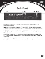 Предварительный просмотр 5 страницы Harbinger HA80 User Manual