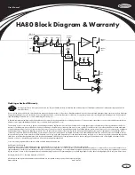 Предварительный просмотр 7 страницы Harbinger HA80 User Manual