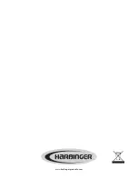 Предварительный просмотр 8 страницы Harbinger HA80 User Manual