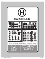 Предварительный просмотр 1 страницы Harbinger L502 Manual