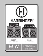 Preview for 1 page of Harbinger M120 MuV Series User Manual