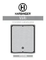 Harbinger V2218S Manual preview