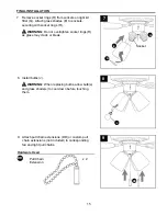 Предварительный просмотр 15 страницы Harbor Breeze 0883807 Manual