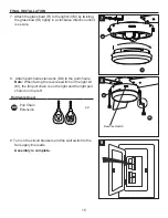 Предварительный просмотр 15 страницы Harbor Breeze 1607179 Manual