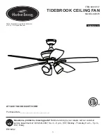 Preview for 1 page of Harbor Breeze 40678 Instruction Manual