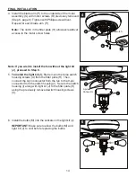 Предварительный просмотр 14 страницы Harbor Breeze 40956 Installation Manual