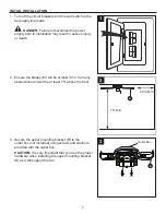 Предварительный просмотр 7 страницы Harbor Breeze 40959 Installation Manual