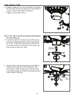 Предварительный просмотр 12 страницы Harbor Breeze 40959 Installation Manual