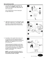 Предварительный просмотр 8 страницы Harbor Breeze BARNSTAPLE BAY E-RLG52NWZ5C Installation Manual